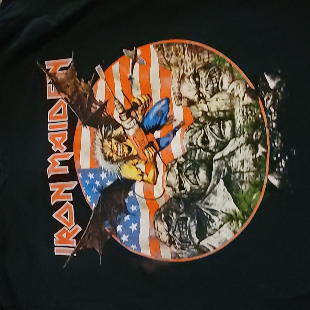 Iron Maiden concert shirt